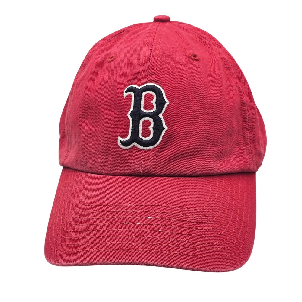 '47 Brand Boston Red Sox Hat Adjustable Strapback Red Clean Up Twins MLB Cap